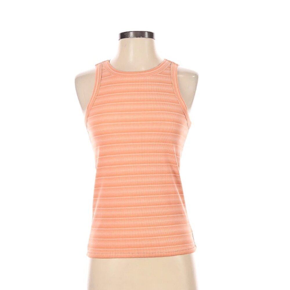 *Madewell* Westville Ribbed Tank Top | Peach Sweet Tulip Color | XXS | EUC - Picture 2 of 13